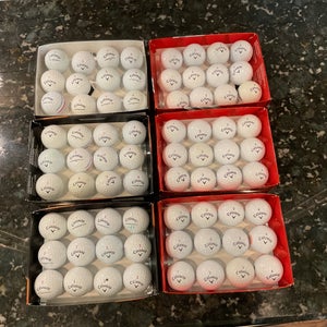Callaway Chrome Soft Balls 72 Pack (6 Dozen) (Used)