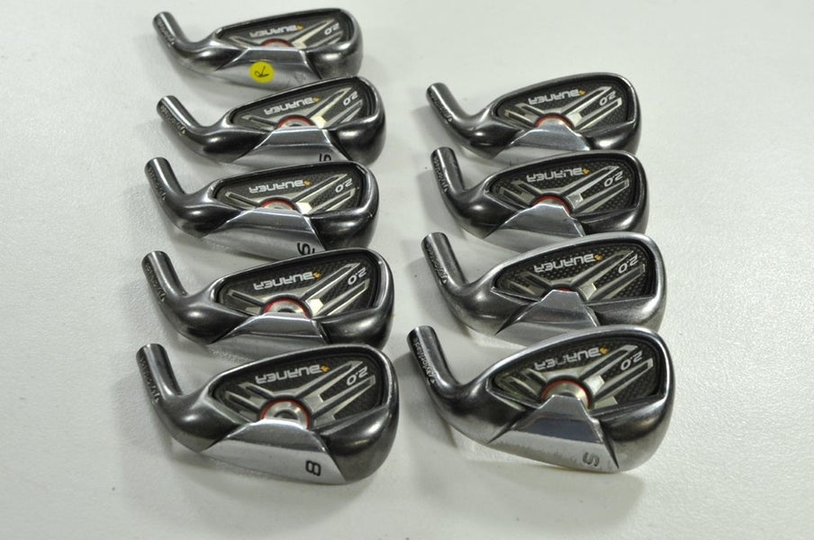 TaylorMade Burner 2.0 4-PW,AW,SW Iron Set Heads Only  # 197957