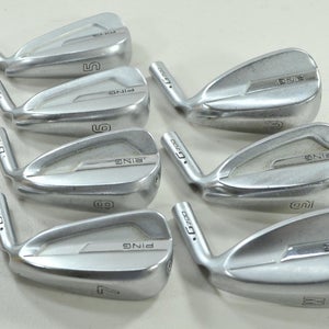 Ping G700 5-W,UW Iron Set HEADS ONLY Black Dot  # 185286