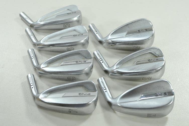 Ping G700 5-W,UW Iron Set HEADS ONLY Black Dot  # 185286