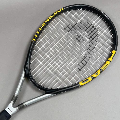 Head Titanium Ti.S1 Pro Tennis Racket 4 1/4" Grip & 98in Head Size