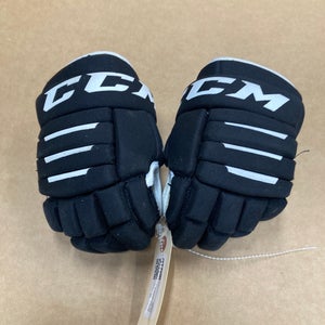Black Youth CCM Tacks 4R2 Gloves 9" (Used)