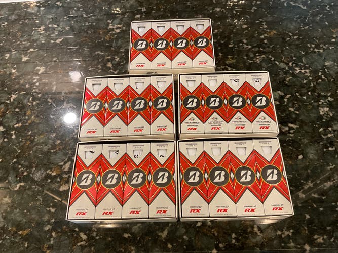 Bridgestone Tour B RX Balls 60 Pack (5 Dozen) (New)