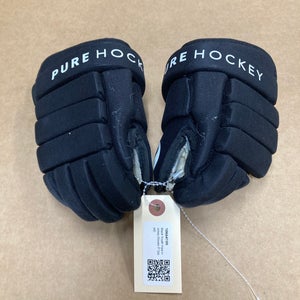 Black Youth Pure Hockey Gloves 9" (Used)