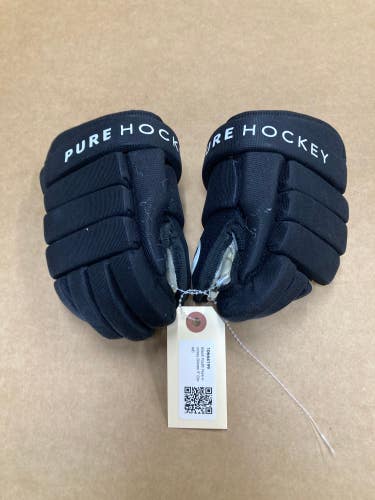 Black Youth Pure Hockey Gloves 9" (Used)