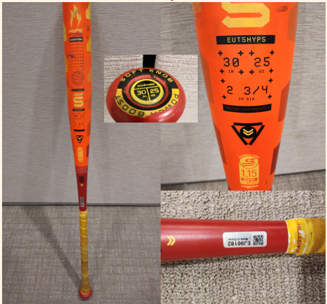 2025 Easton Hype Fire Composite USSSA Certified Bat (-5) 25 oz 30" (Used)