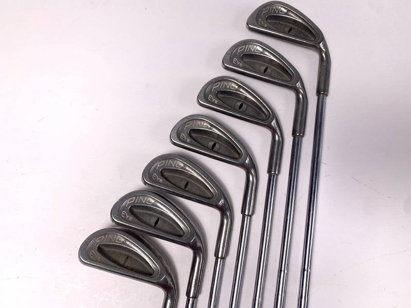 Ping Eye Iron Set 2-9 Black Dot ZZ Lite Stiff Steel Mens RH No 6 iron