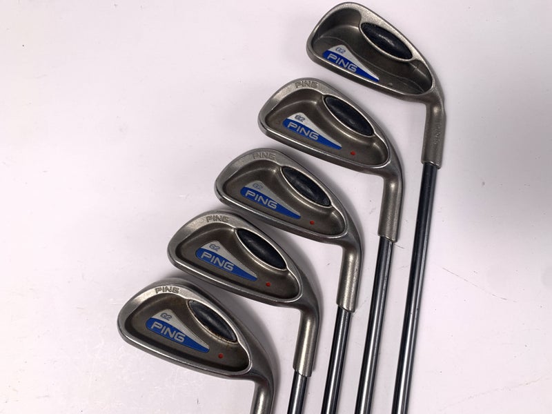 Ping G2 Iron Set 3-PW Red Dot 1* Flat TFC 100 Regular RH No 4 & 7i