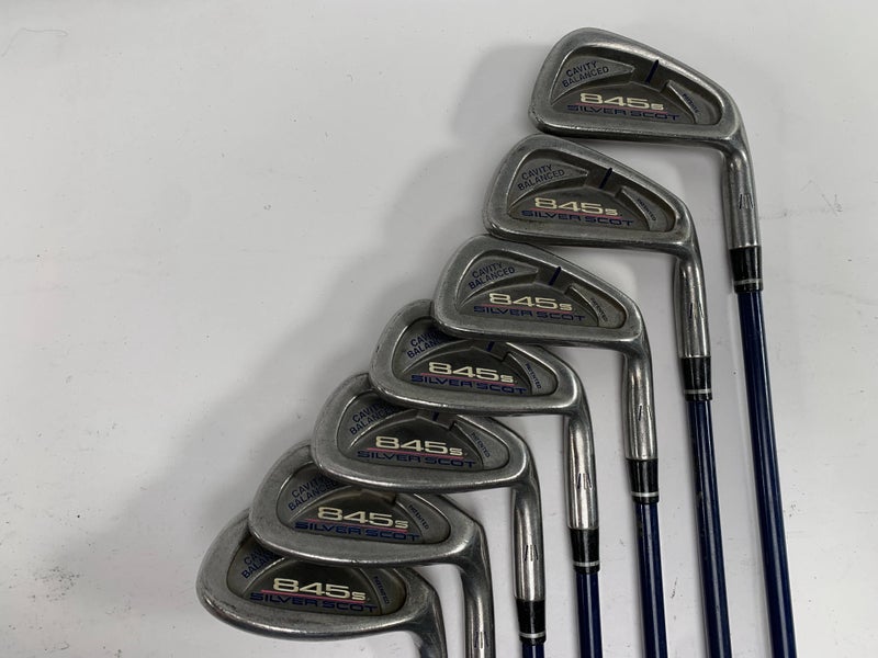Tommy Armour 845 S Silver Scot Iron Set 5-PW+SW G Force 2 Ladies RH