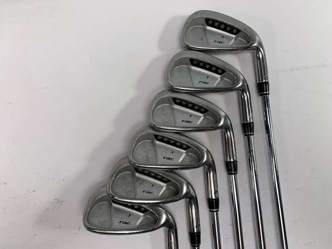 TaylorMade Rac OS Iron Set 4-9 Light Metal Regular Steel Mens RH