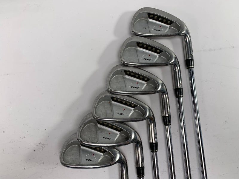 TaylorMade Rac OS Iron Set 4-9 Light Metal Regular Steel Mens RH