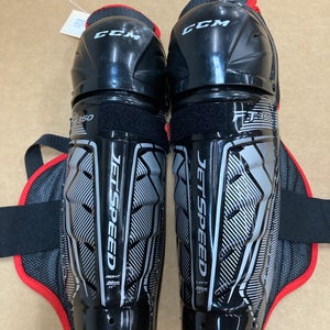 Junior CCM JetSpeed FT350 Shin Pads 11" (Used)