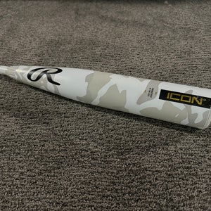 2025 Rawlings Icon USSSA Certified Bat (-5)  26 oz 31" (Used)