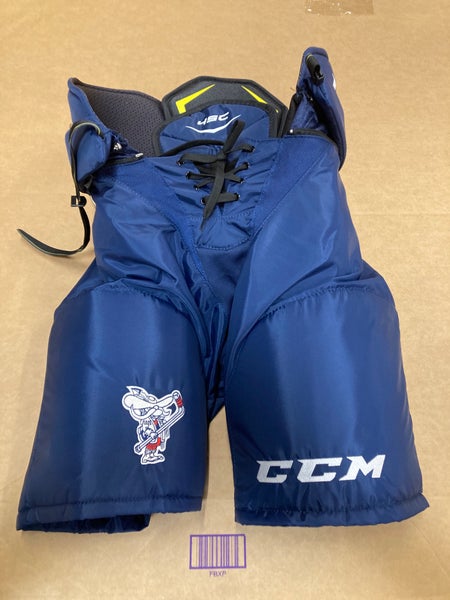 Blue Senior Small CCM Tacks Hockey Pants (Used)