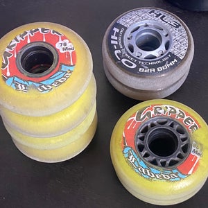 Outdoor hockey wheels
