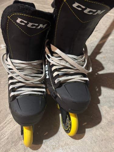 CCM Super Tacks 9350 Inline Skates Regular Width Size 8 (Used)