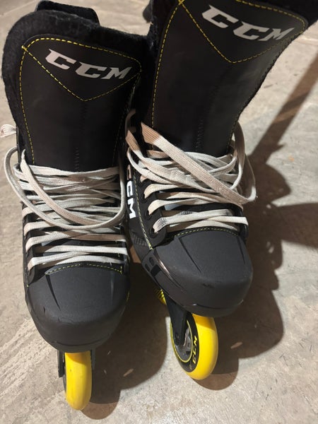CCM Super Tacks 9350 Inline Skates Regular Width Size 8 (Used)