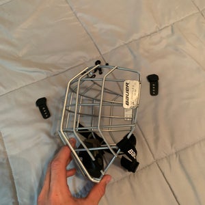 Medium  Bauer Profile II Facemask Full Cage (Used)