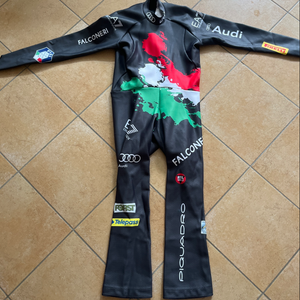 Italian national team - Alpine skiing downhill racing suit - Emporio armani