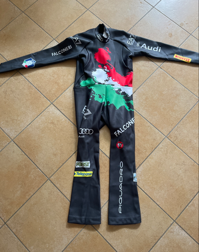 Italian national team - Alpine skiing downhill racing suit - Emporio armani