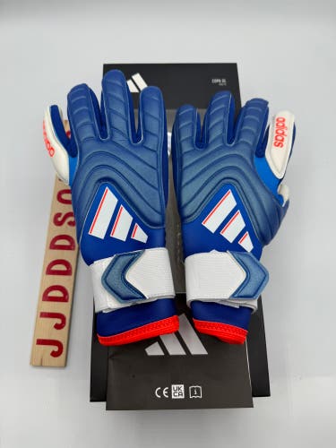 Adidas Copa GL Pro PC Goalkeeper Gloves Soccer Blue White IT7409 $150 Size 6 NWT New