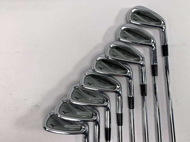 Mizuno MP 53 Iron Set 3-PW True Temper Dynamic Gold S300 Stiff Steel Mens RH