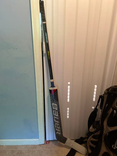 Senior Bauer Mach Regular Goalie Stick 26" Paddle Pro Stock (Used)