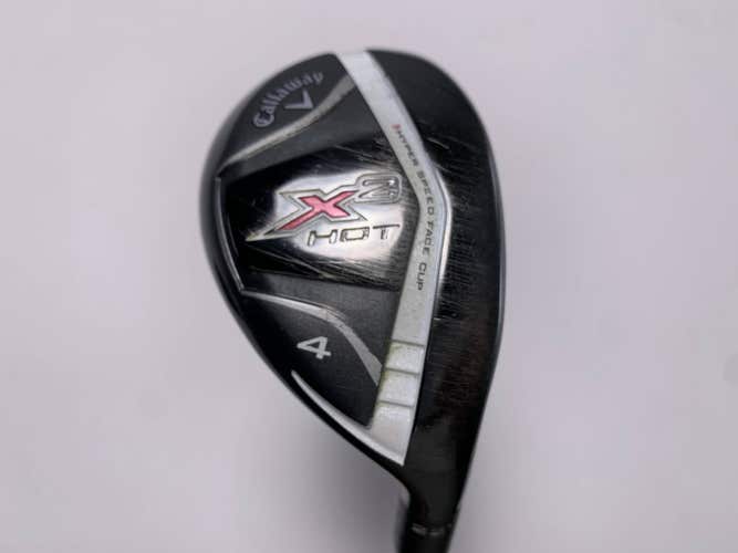 Callaway X2 Hot Womens 4 Hybrid 22* Ladies Graphite Womens RH Undersize Grip