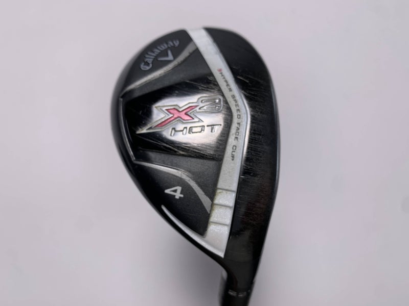 Callaway X2 Hot Womens 4 Hybrid 22* Ladies Graphite Womens RH Undersize Grip