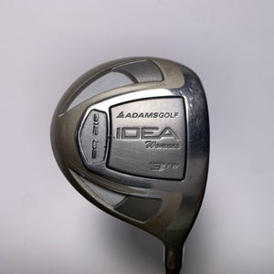 Adams Idea A12 OS 3 Fairway Wood 15* Idea Womens 45g Ladies Graphite Womens RH