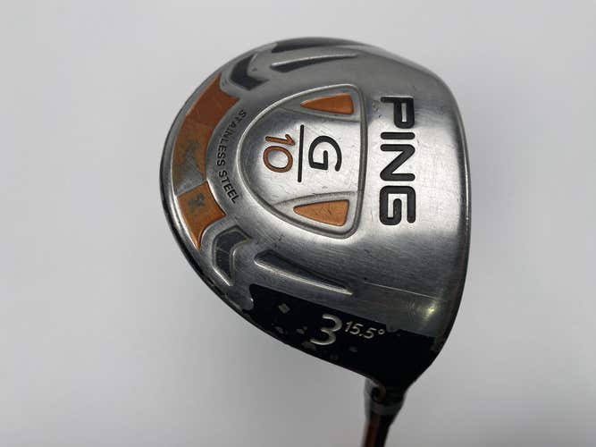 Ping G10 3 Fairway Wood 15.5* TFC 129 F Regular Graphite Mens RH