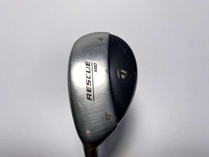 TaylorMade Rescue Mid 4 Hybrid 22* Regular Graphite Mens LH