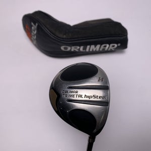 Orlimar Hipsteel 3 Fairway Wood 14* 75g Stiff Graphite Mens RH HC