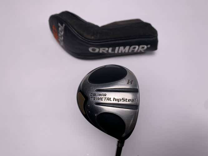 Orlimar Hipsteel 3 Fairway Wood 14* 75g Stiff Graphite Mens RH HC