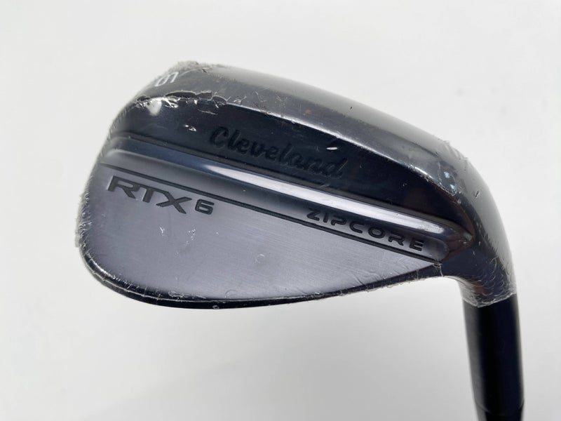 Cleveland RTX 6 ZipCore Black Satin Wedge 56* 10 True Temper DG Spinner TI RH