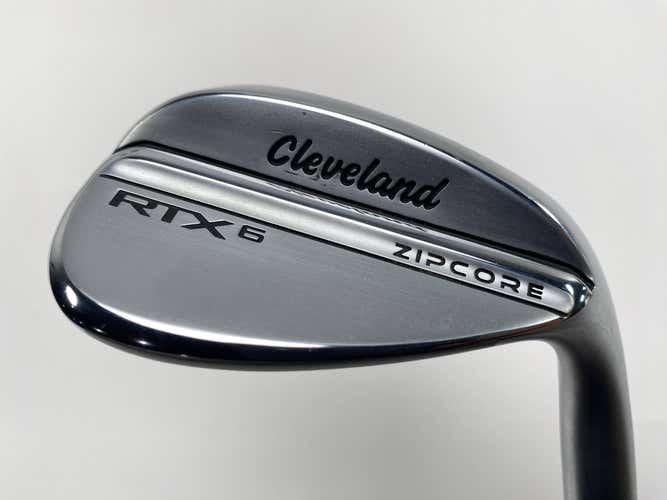 Cleveland RTX 6 ZipCore Tour Satin Wedge 56* 10 True Temper DG Spinner TI RH