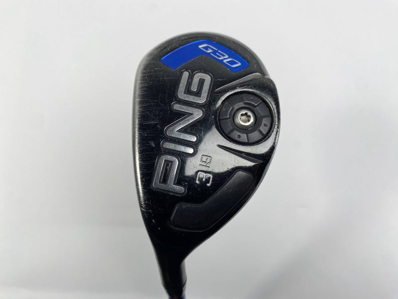 Ping G30 3 Hybrid 19* TFC 419 Regular Graphite Mens LH Midsize Grip