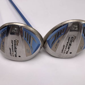 Cobra Speed LD M Offset 5 & 7 Fairway Set 18* 21* VS Proto HL By You Ladies RH