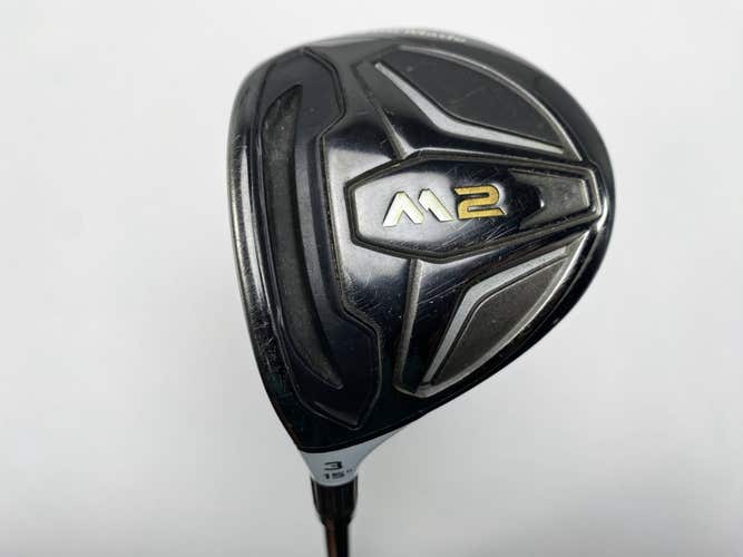 TaylorMade M2 3 Fairway Wood 15* REAX 65g Regular Graphite Mens LH