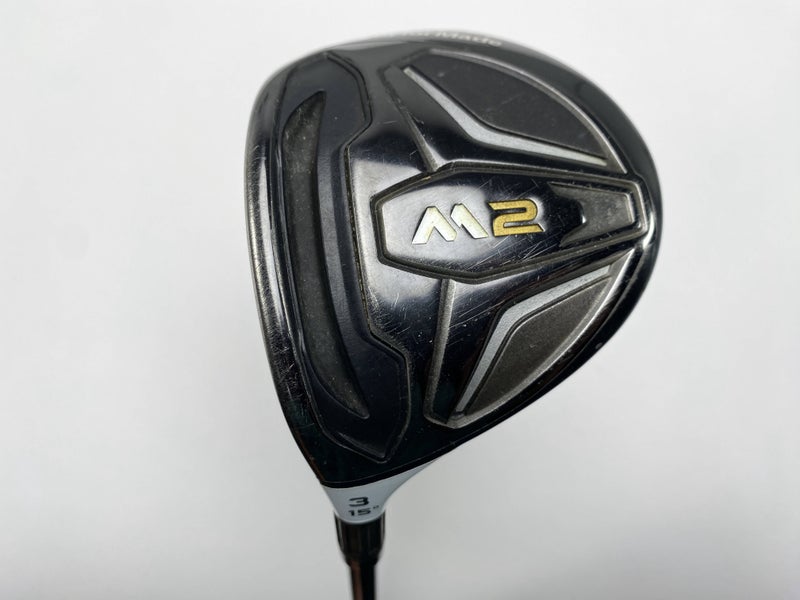 TaylorMade M2 3 Fairway Wood 15* REAX 65g Regular Graphite Mens LH