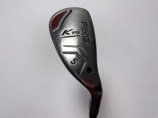 Ping K15 5 Hybrid 25* 1* Up TFC149 Regular Graphite Mens RH