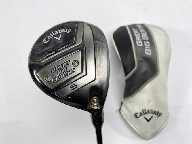 Callaway Great Big Bertha 23 5 Fairway Wood 18* Mamiya Helium 4F2 Senior RH HC