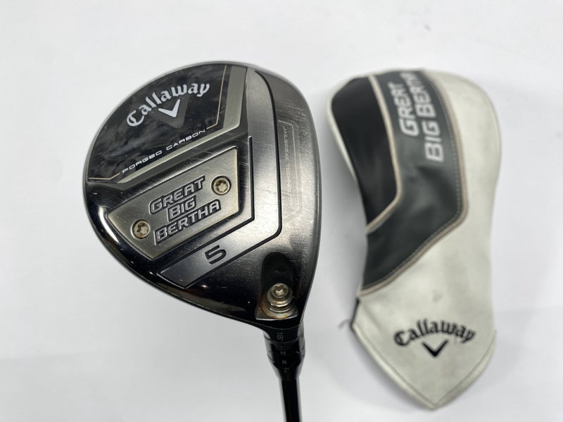 Callaway Great Big Bertha 23 5 Fairway Wood 18* Mamiya Helium 4F2 Senior RH HC
