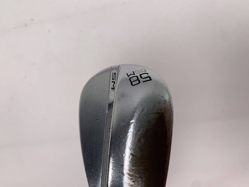 Titleist Vokey SM8 Tour Chrome Wedge 58* 8 M-Grind Wedge Steel RH Midsize Grip