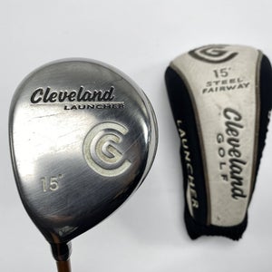 Cleveland Launcher 3 Fairway Wood 15* Launcher Gold 65g Regular LH HC