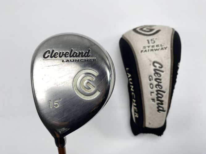 Cleveland Launcher 3 Fairway Wood 15* Launcher Gold 65g Regular LH HC