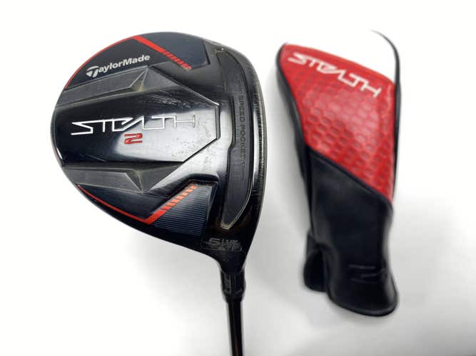 TaylorMade Stealth 2 5 Fairway Wood 18* Fujikura Ventus Red TR 5-A Senior RH HC