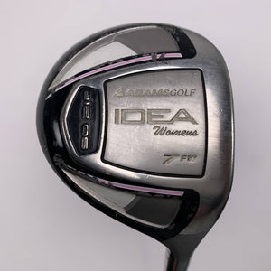Adams Idea A12 OS 7 Fairway Wood 21* Idea Womens 45g Ladies Graphite Womens RH