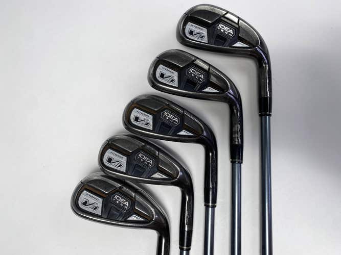 Adams Idea Tech V3 Iron Set 7-PW+GW Mitsubishi Rayon Bassara Lite Graphite RH