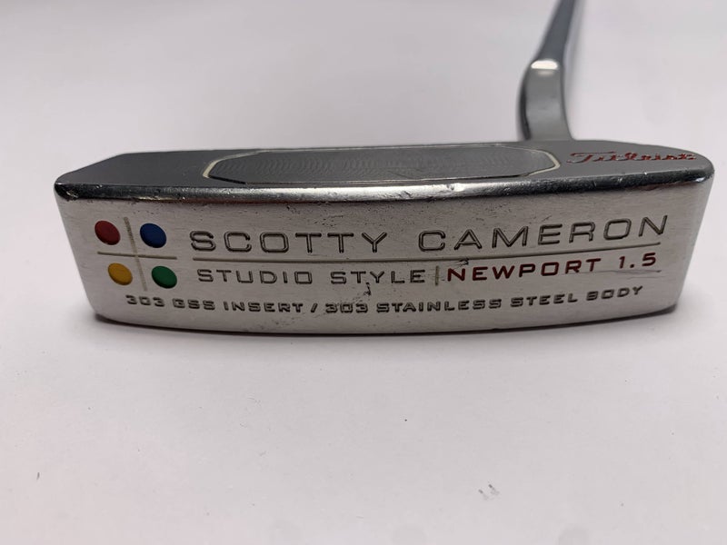 Scotty Cameron Studio Style Newport 1.5 Putter 35.25" Mens RH